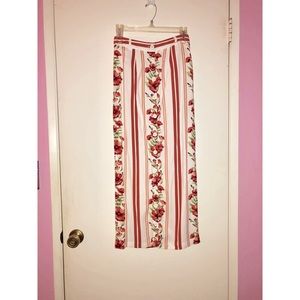 FLORAL MAXI SKIRT 💘❤️